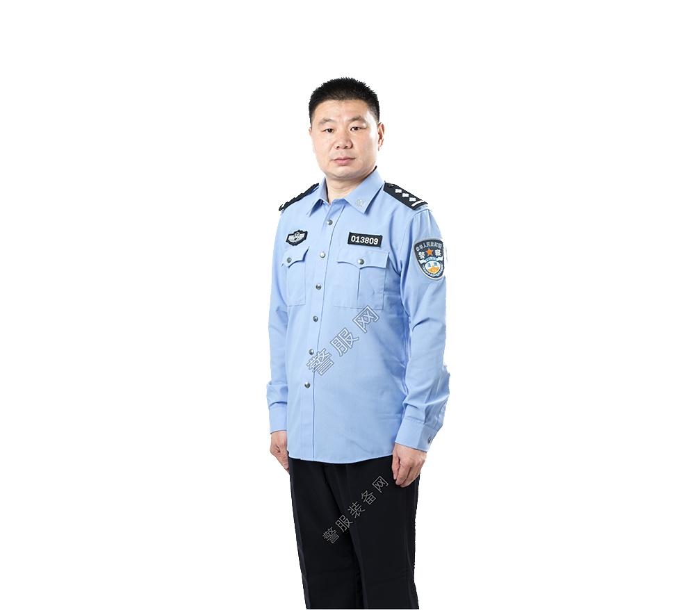 警察制式衬衣
